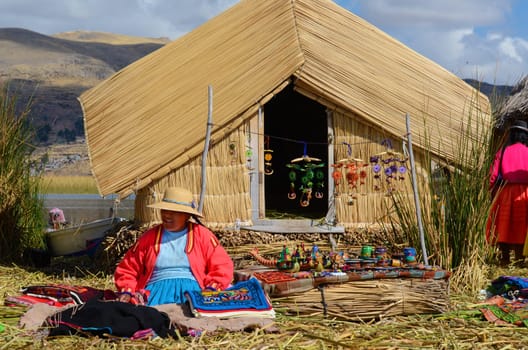 LAKE TITICACA, PERU - AUGUST 3