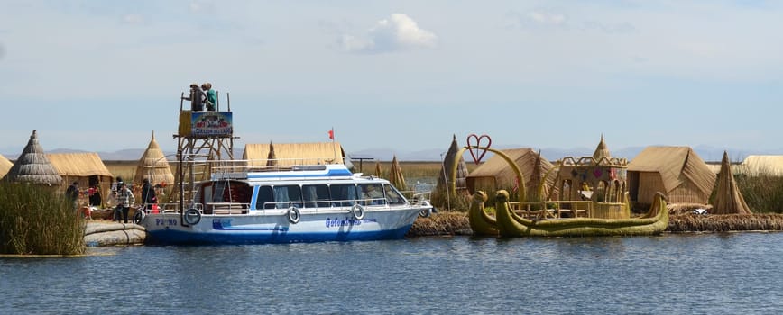 LAKE TITICACA, PERU - AUGUST 6
