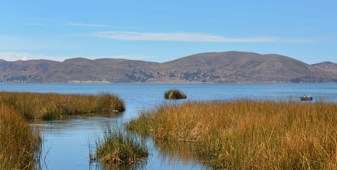 LAKE TITICACA, PERU - AUGUST 6
