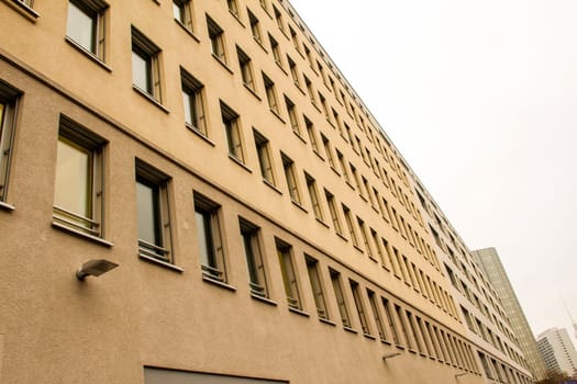 Facade in Berlin, capital city of Germany .