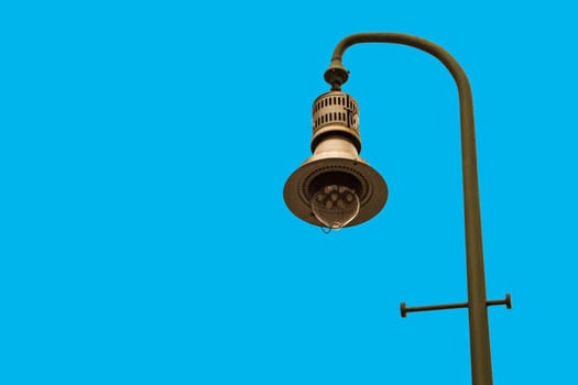 A vintage lamp post in Berlin