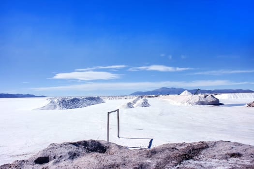 A huge salt field in the north of Argentina.