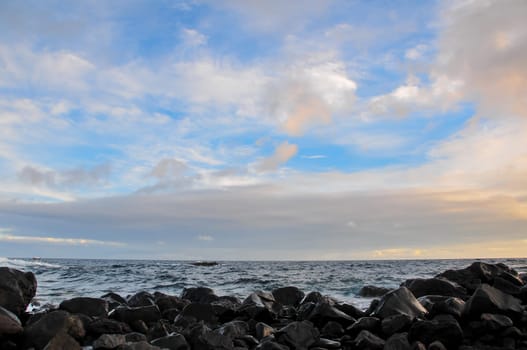 Landscape in South of Tenerife Canary Island Spain