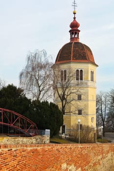 Bell tower on the Schlossberg in Graz
