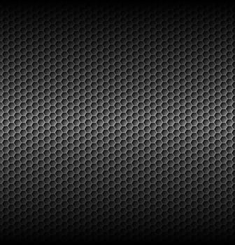 Black carbon background with horizontal light in centre