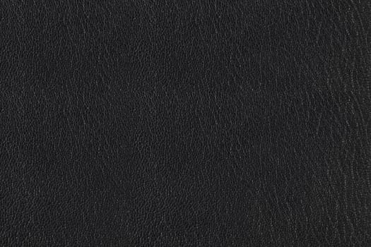 Texture of dark gray or black leather close up.
