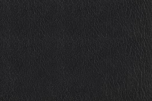 Texture of dark gray or black leather close up.