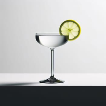 A beautiful picture of a refreshing cocktail. Generative AI. High quality illustration