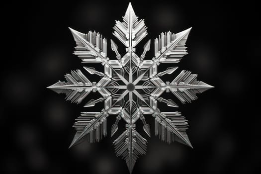 An artistic masterpiece showcasing the exquisite details and singular beauty of individual snowflakes, captured through the lens of macro photography, unraveling their complex, one-of-a-kind designs.