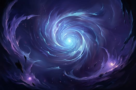 In the realm of fantasy, whirling vortex elementals manifest, harnessing their elemental prowess to conjure powerful storms.