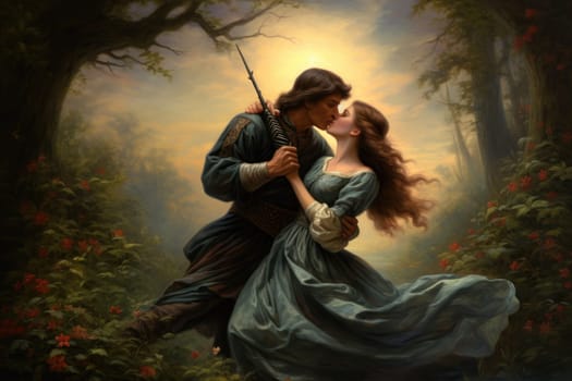 An evocative portrayal of the ethereal whispering wind, its gentle zephyrs bearing mystical secrets across expansive landscapes.
