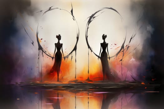A mesmerizing portrayal of enchanted shadow mirrors, each reflecting tantalizing glimpses of parallel realms and alternate versions of oneself.