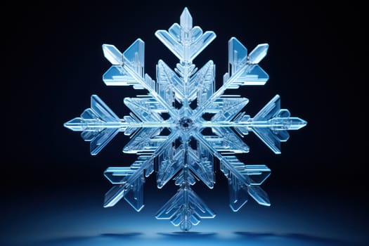 An artistic masterpiece showcasing the exquisite details and singular beauty of individual snowflakes, captured through the lens of macro photography, unraveling their complex, one-of-a-kind designs.