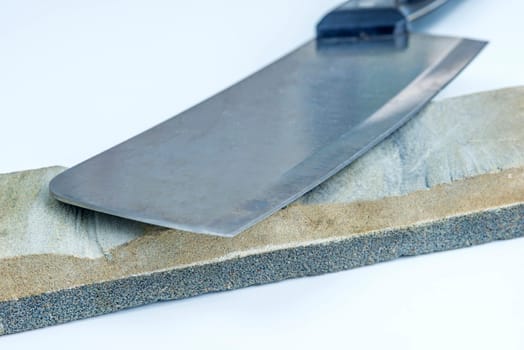 Whetstone with kitchen axe