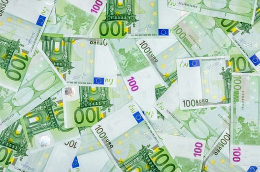 Hundred-euro notes