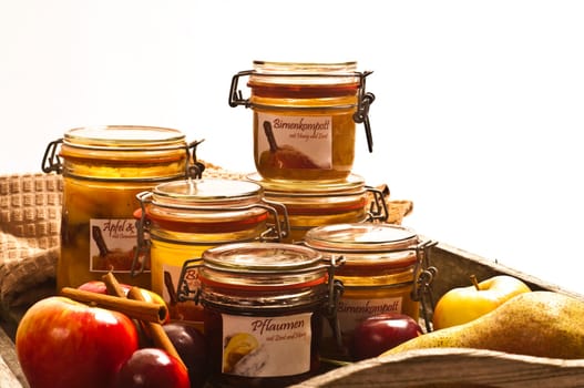 Preserved and dried fruit