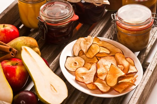 Preserved and dried fruit