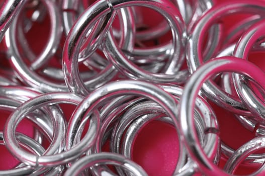 Materials to Produce Handmade Jewelry Isolated on a White Background