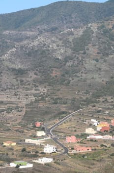 One Very Small Village and a Road in the Mountains