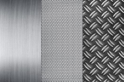 Corrugated plate Perforated plate