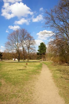 Tiergarten center city park, Berlin, Germany..