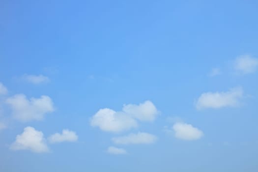 white cloud with the bluesky from thailand