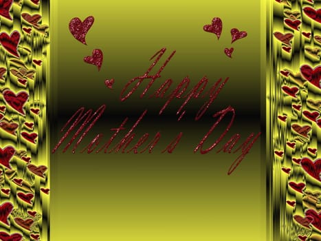 colored red background with a delicate structure