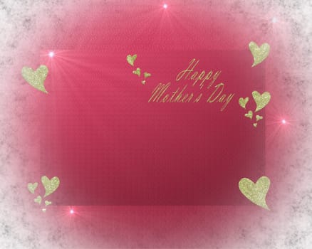 colored red background with a delicate structure
