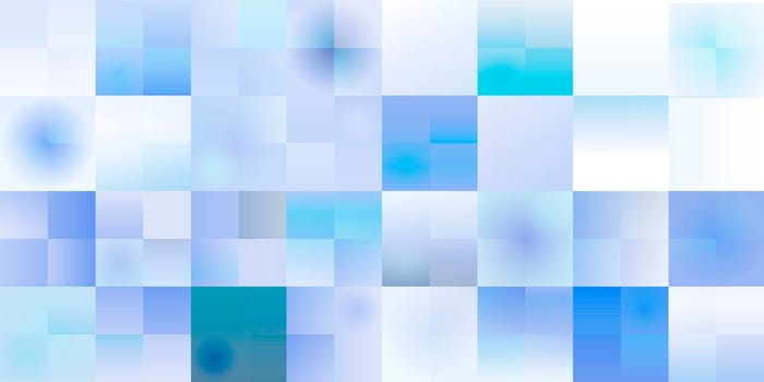 Abstract shapes shades of blue