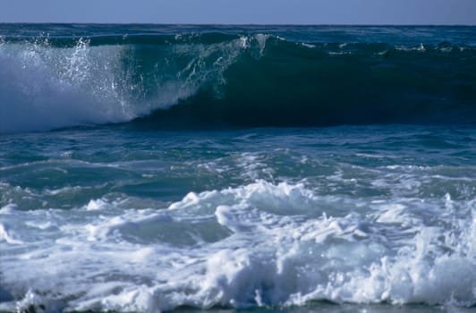Pacific Ocean Shore in California