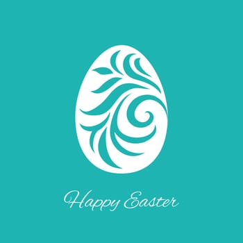 Happy easter cards illustration with easter eggs