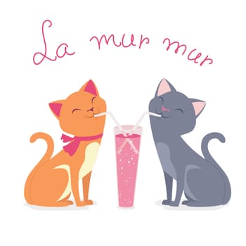 cats in love