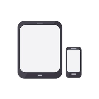 render of an smart phone and a tablet PC