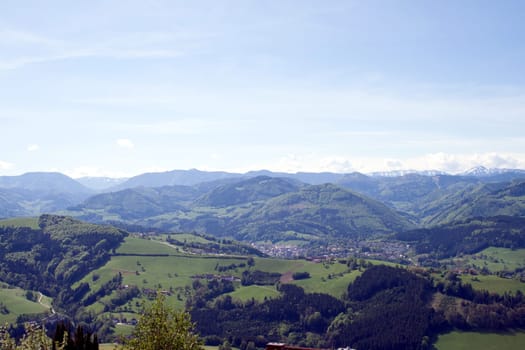 Panorama from Sonntagsberg