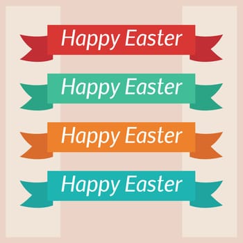 Happy Easter card template