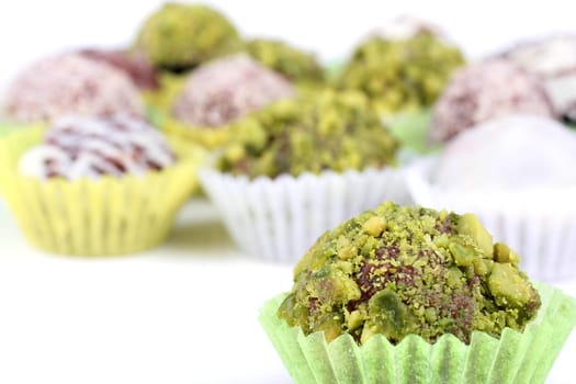 Pralines,chocolate truffles