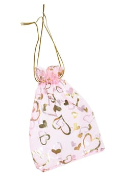 Pink Organza Jewelry Bag,decoration pouch