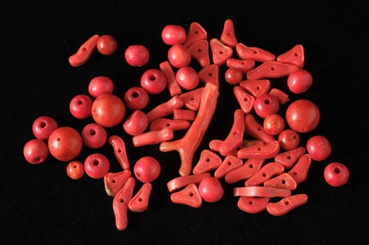 Red Coral Stones Ready to Make Handmade Jewelry