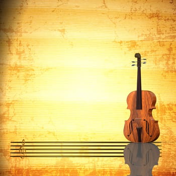 violoncello isolated under the white background