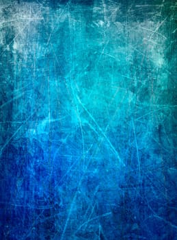 Old ice scratches