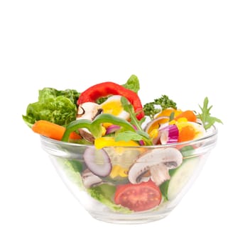 Salad with fresh ingredients