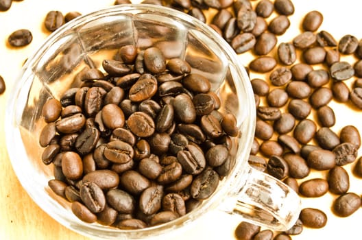 roasted coffee beans, can be used as a background