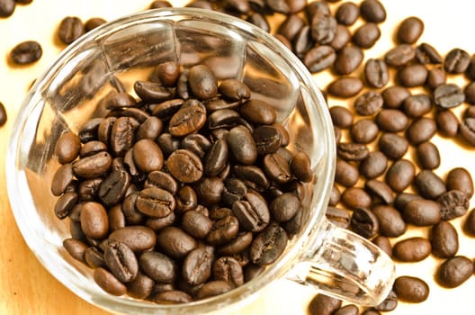 roasted coffee beans, can be used as a background