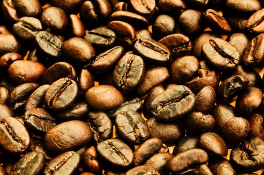 roasted coffee beans, can be used as a background