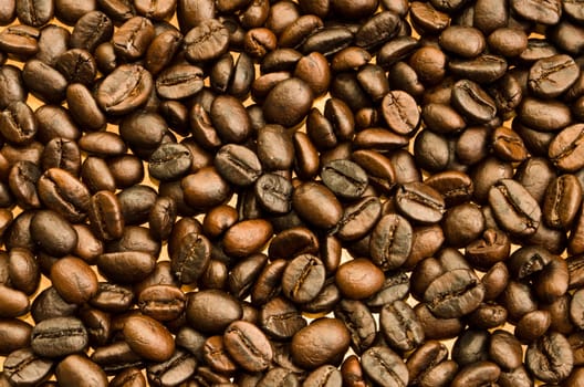roasted coffee beans, can be used as a background
