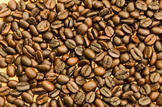 roasted coffee beans, can be used as a background