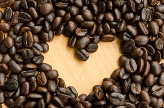 roasted coffee beans, can be used as a background