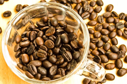 roasted coffee beans, can be used as a background