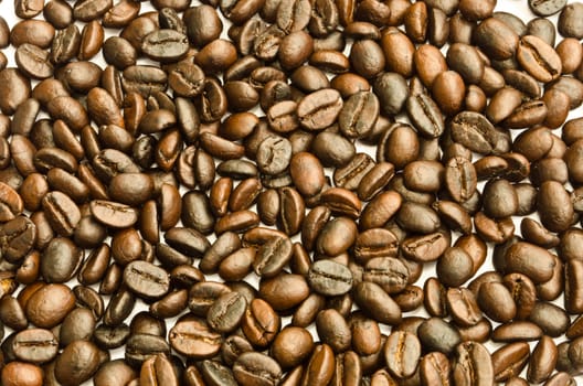 roasted coffee beans, can be used as a background