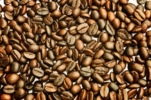 roasted coffee beans, can be used as a background